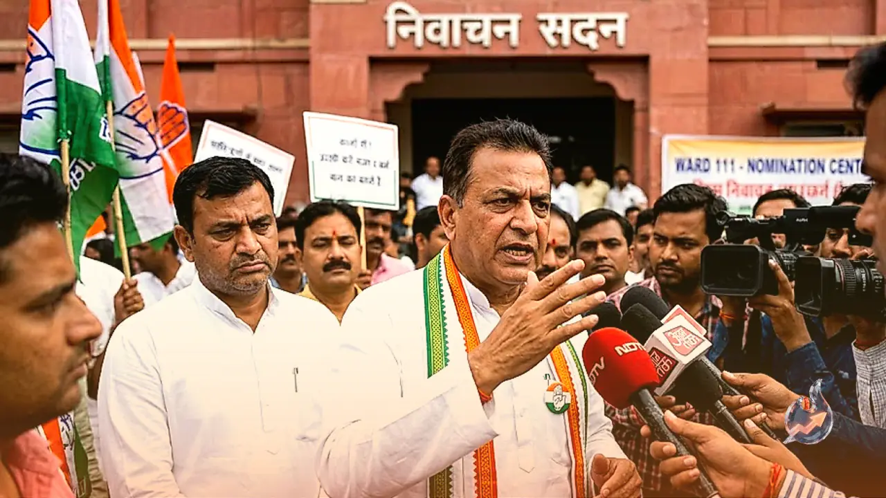 Jwala Prasad nomination rejected in Jaipur civic polls, Amin Kagzi raises questions