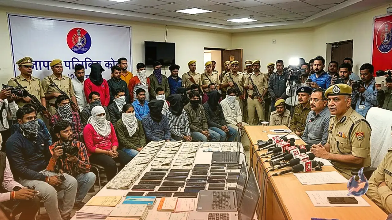 Jaipur Police Busts Interstate Cyber Fraud Ring, 21 Arrested Over 101 Complaints