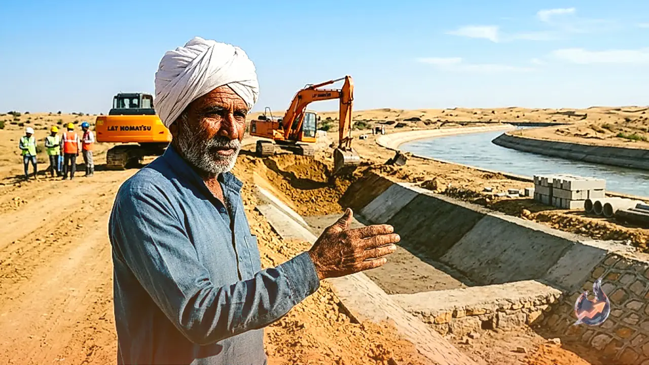 Irrigation Boost for Jaisalmer as Government Approves 785.87 Hectares for Indira Gandhi Canal Escape Channel