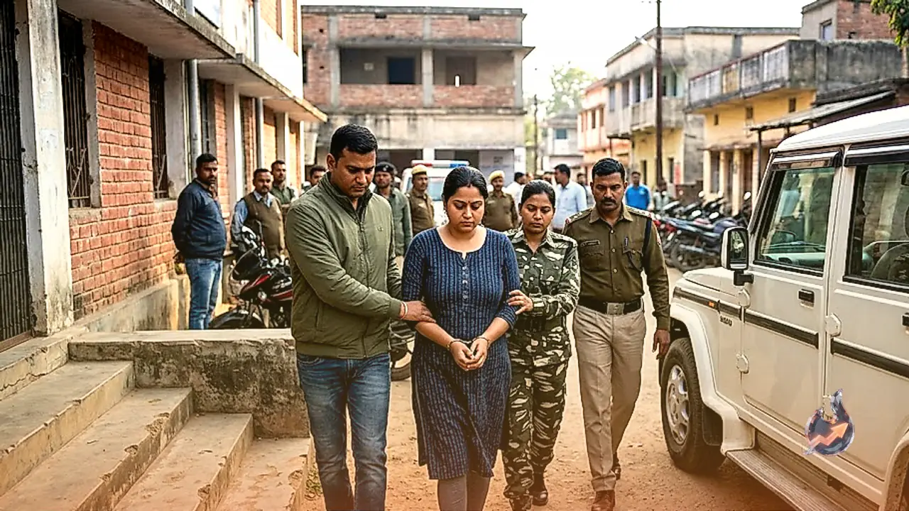 Jaish Module Honeytrap Plot: STF Detains Hameem Mandal Associate Arpita Sarkar in Sahibganj