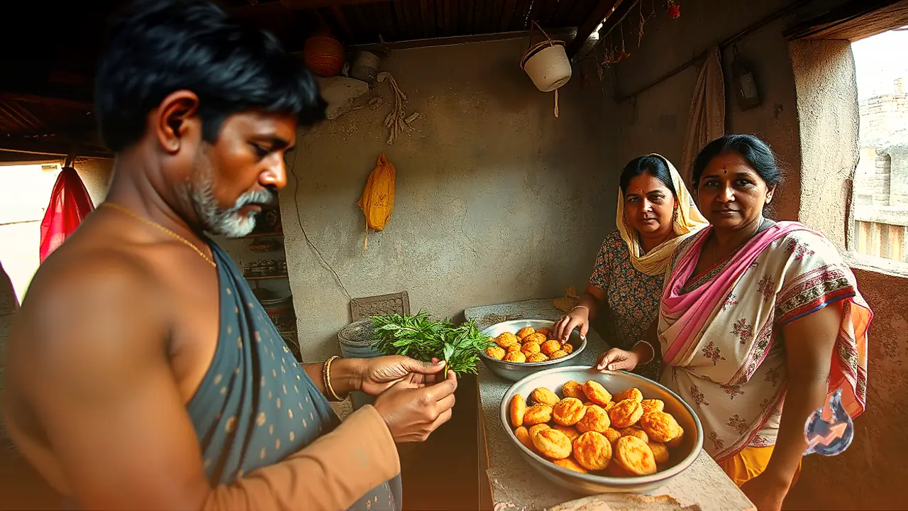 Jalore Homemaker Turns Homegrown Ajwain Leaves Into Crispy Pakoras With a Simple Kitchen Method