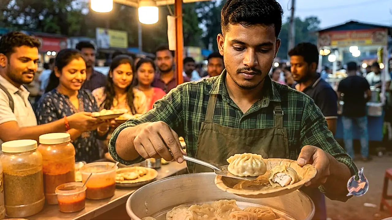 In Jamshedpur, a fish-stuffed momo made with premium bhetki is winning over street food fans at just Rs 100