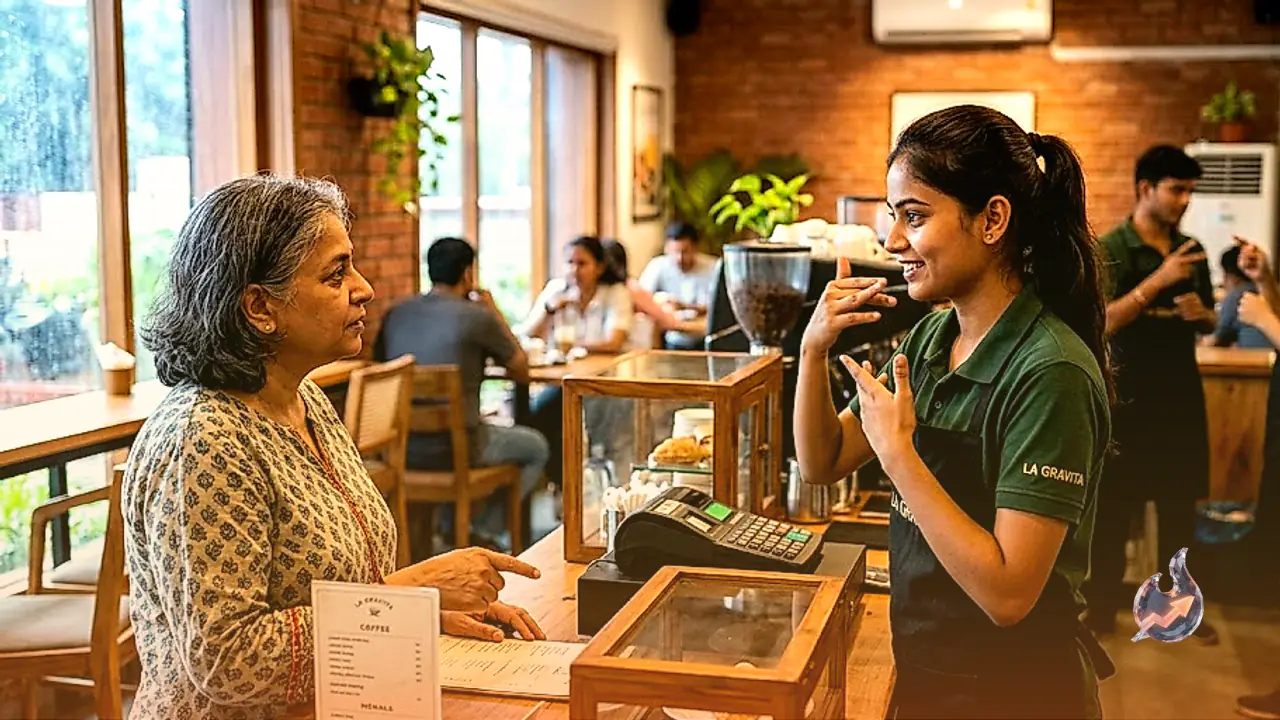 Jamshedpur Unique Cafe Where Staff Communicate Via Gestures At La Gravita