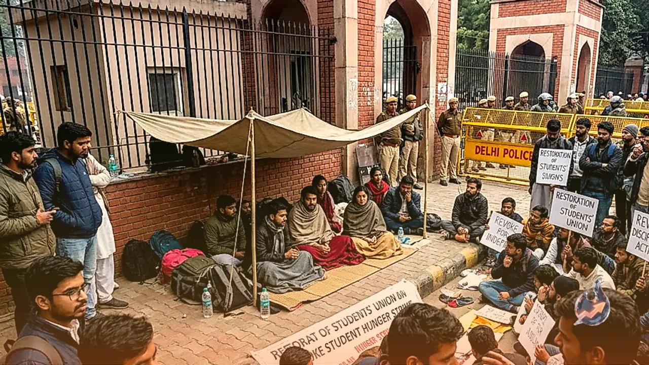Jamia Students Launch Indefinite Hunger Strike Over Demands as Classes Shift Online