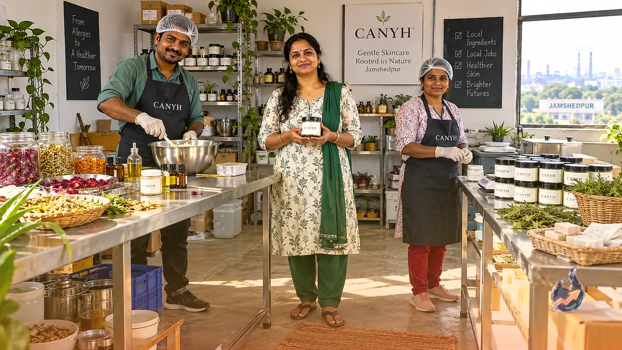 Jamshedpur Chemistry Teacher Turned Skin Allergies Into CANYH Brand Supporting 12 Jobs