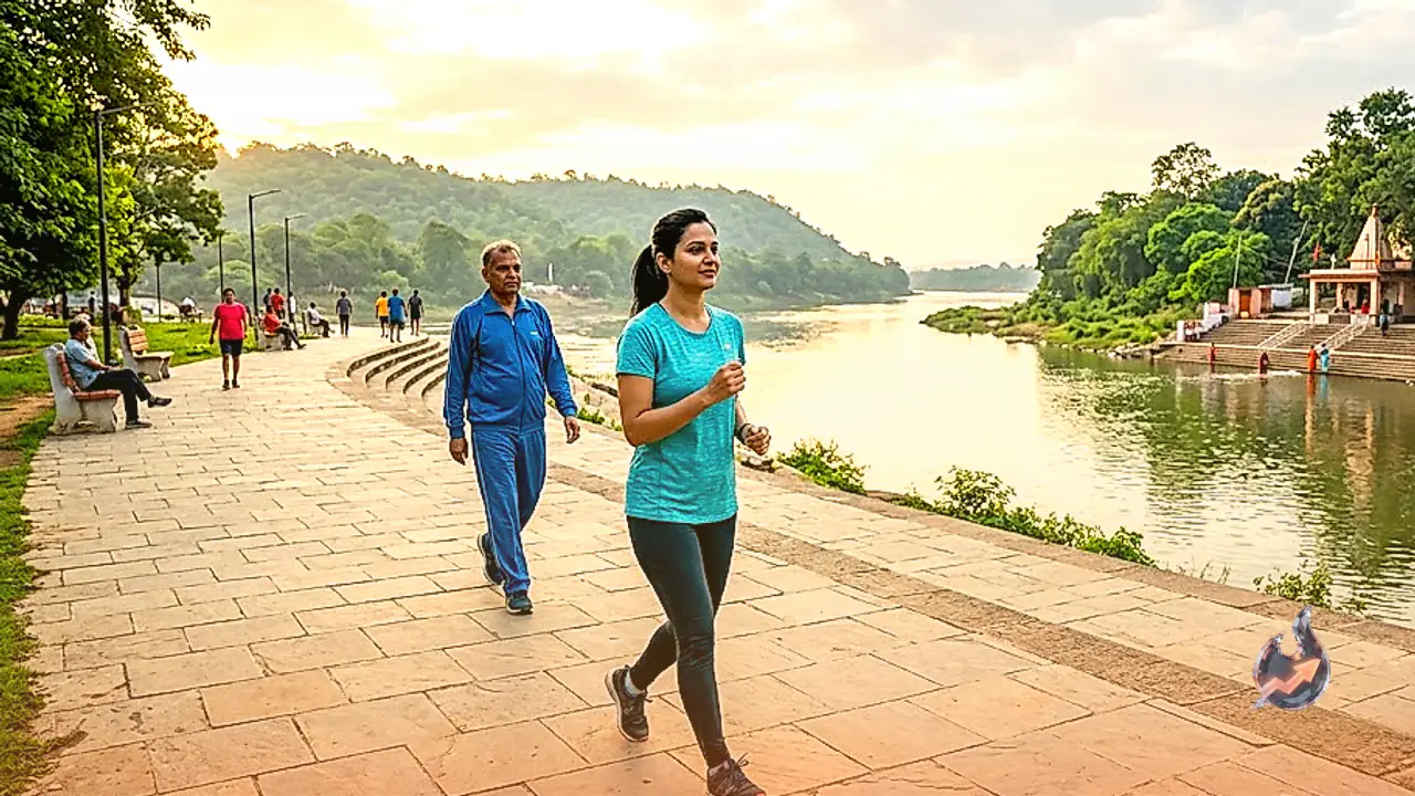 Why Jamshedpur's Domuhani Sangam Has Become the City's Very Own Marine Drive for Fitness and Peace Seekers