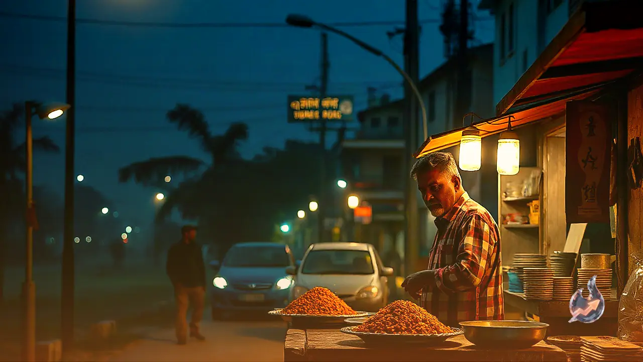 Food Lovers Flock to Jamshedpur Stall for Unique Roasted Spice Chhole Bhature