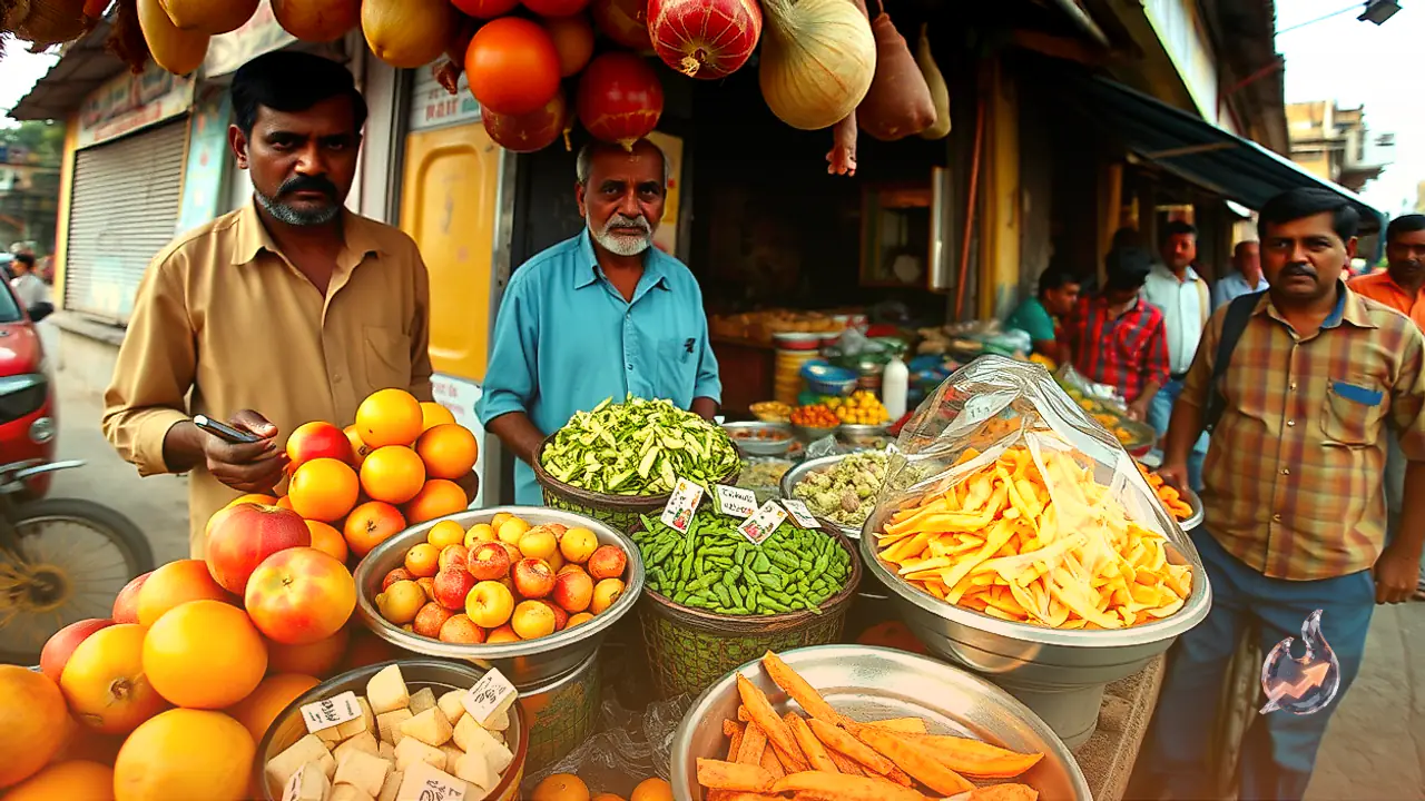 Jamshedpur Street Vendor Serves 15 Fruit Salad Varieties for 30 Rupees at Aam Bagan Chowk