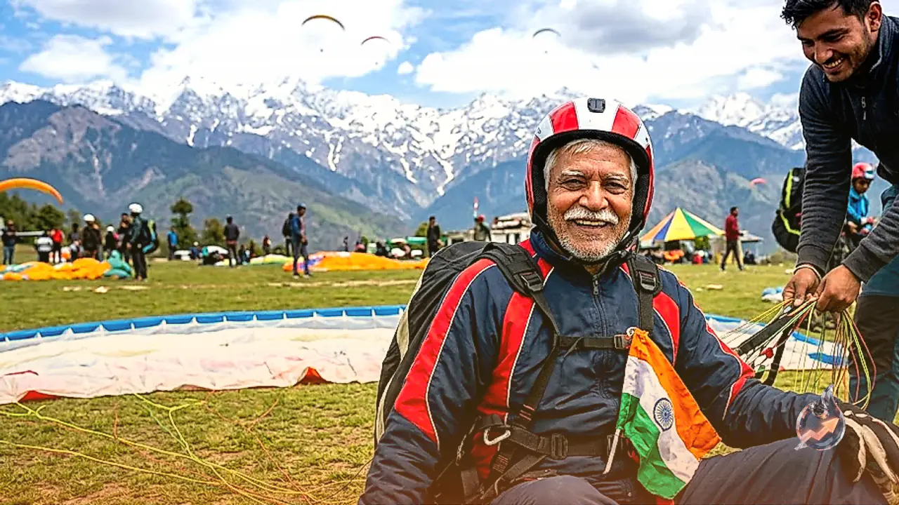 जमुई के 72 वर्षीय कपिलदेव रावत ने मंडी में 24 हजार फीट की ऊंचाई से छलांग लगाकर रचा इतिहास