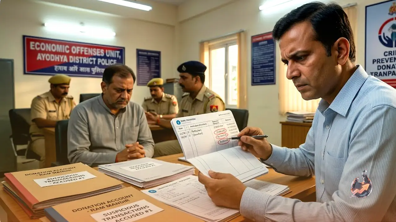 Bank Records Expose Ayodhya Ram Mandir Donation Theft Accused Who Can't Explain Their Deposits