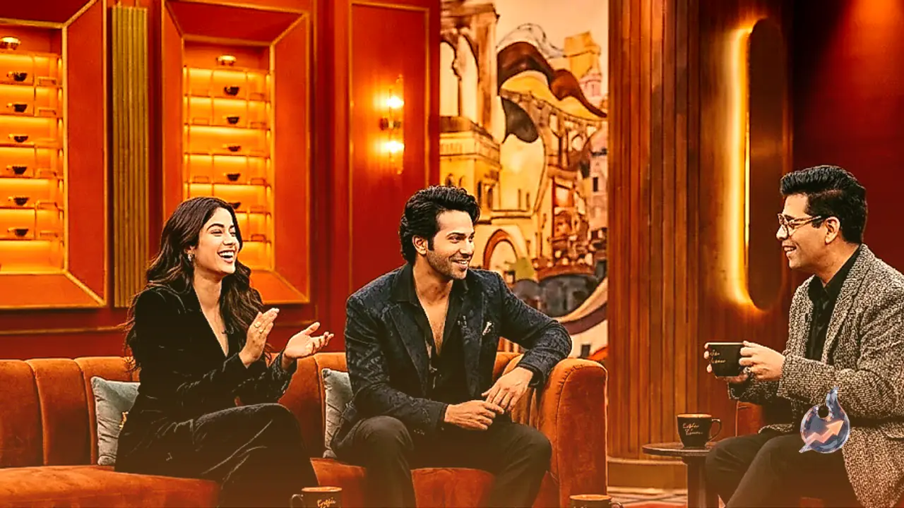 Janhvi Kapoor Reveals Weight Gain Due to Karan Johar During Koffee With Karan 9