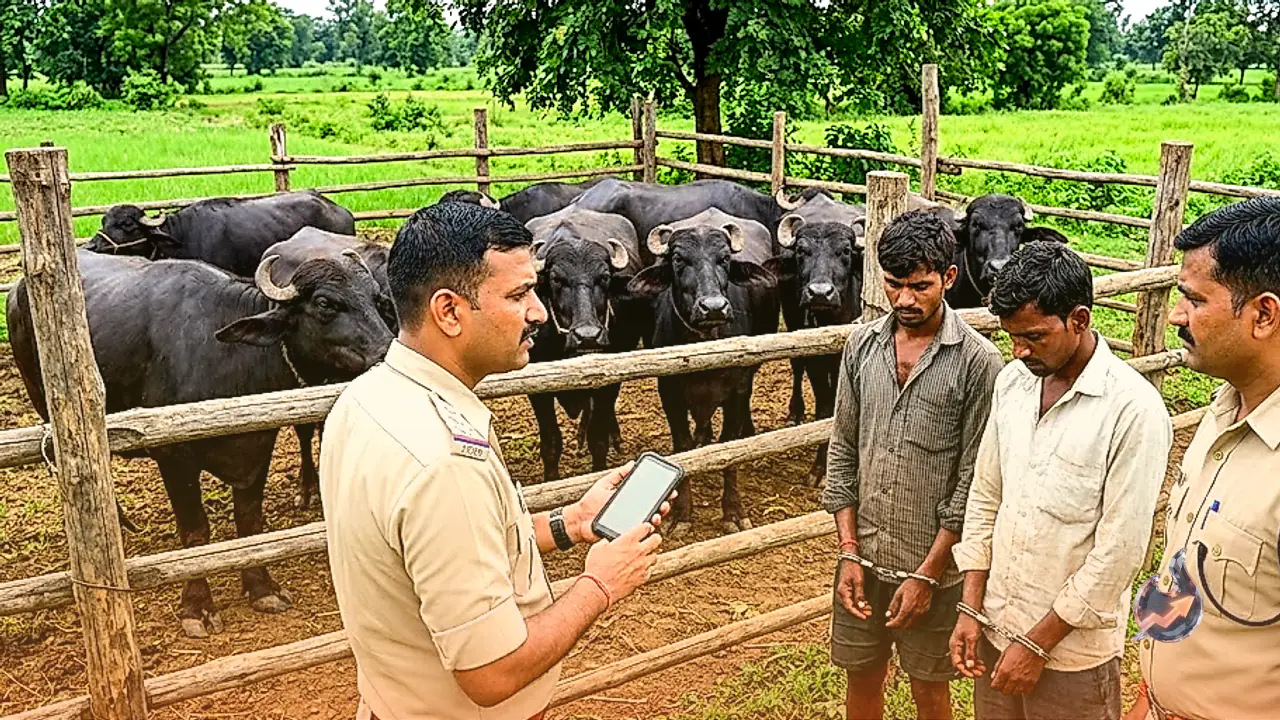 जांजगीर-चांपा: इंस्टाग्राम रील ने खोली भैंस चोरों की पोल, वायरल वीडियो देखकर पुलिस ने दबोचा