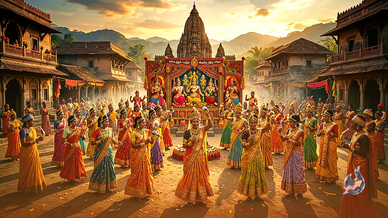 5-Day Shravan Jhula Utsav Begins at Shri Raghuveer Mandir in Jankikund Featuring Over 300 Folk Artists