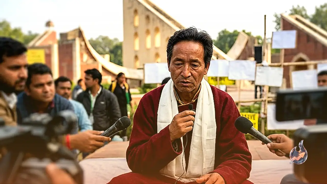 Social Activist Sonam Wangchuk Expresses Disappointment With Opposition and Union Ministers Over 26-Day Jantar Mantar Fast