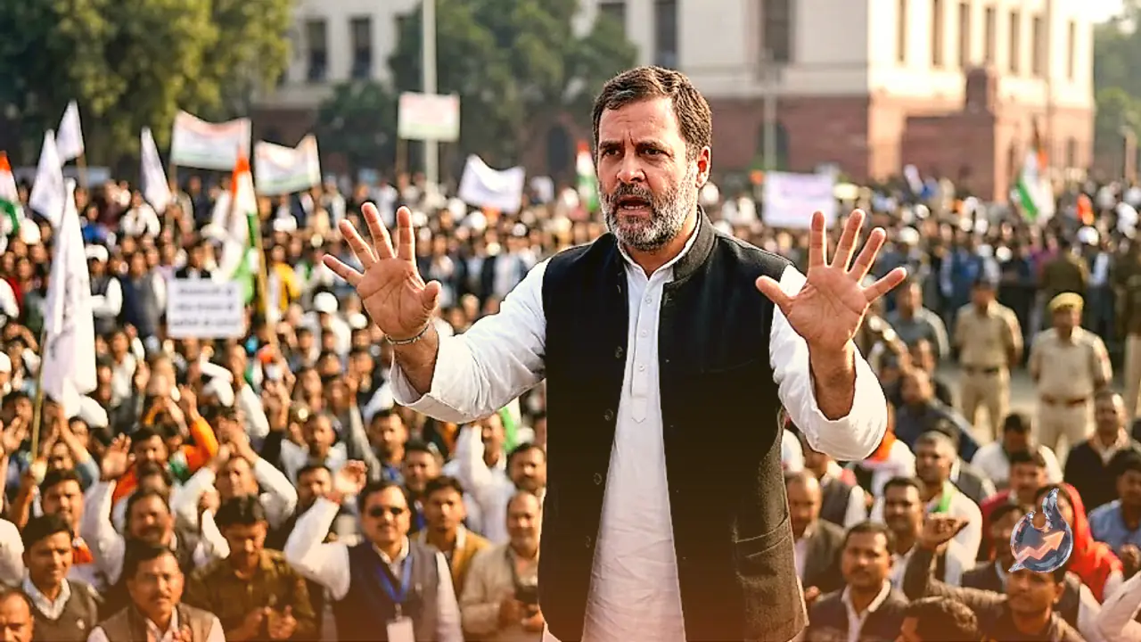 Rahul Gandhi Mounts Fierce Attack on Government Over Jantar Mantar Clashes, Demands Top Resignations