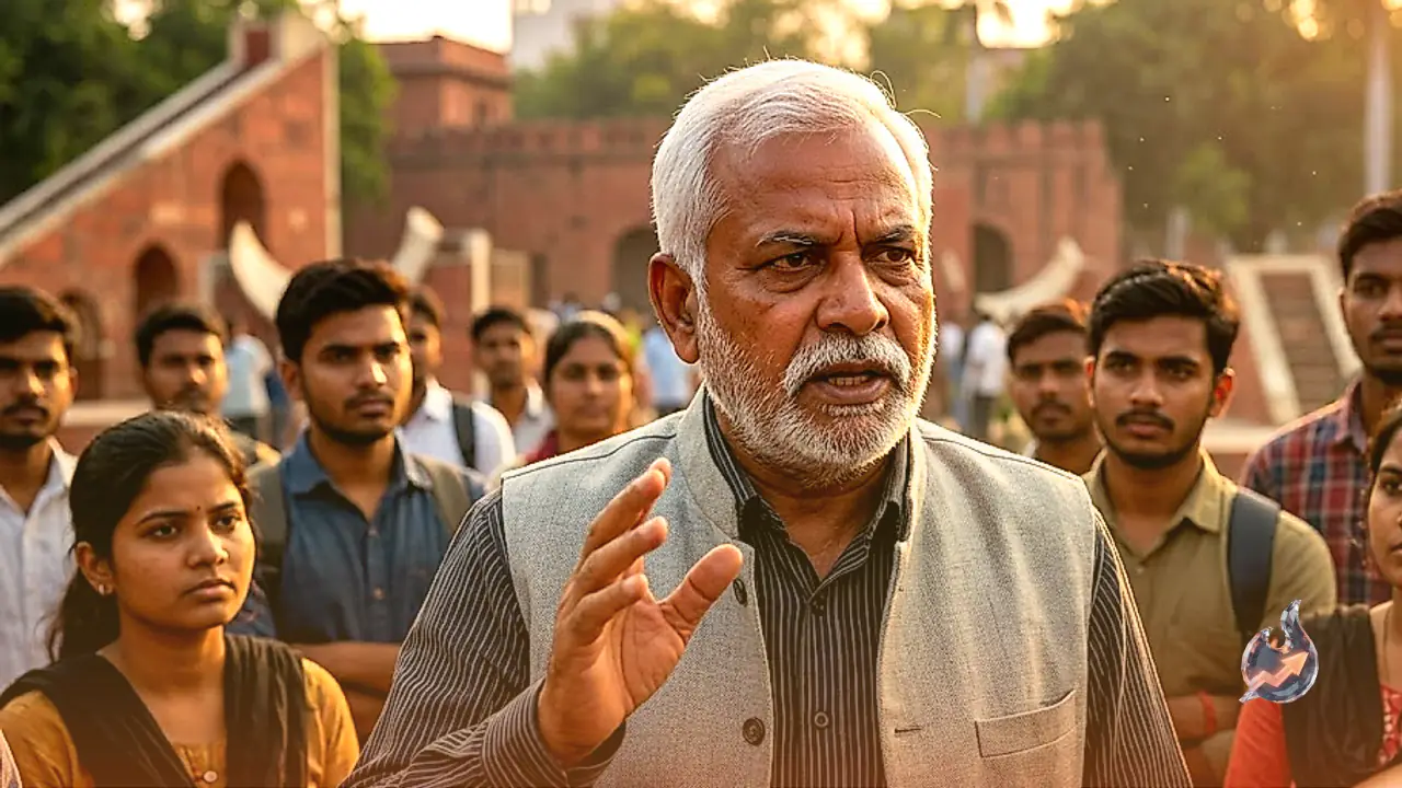 RJD Leader Shivanand Tiwari Compares Jantar Mantar Youth Protests To An Erupting Volcano Against Modi Government Policies