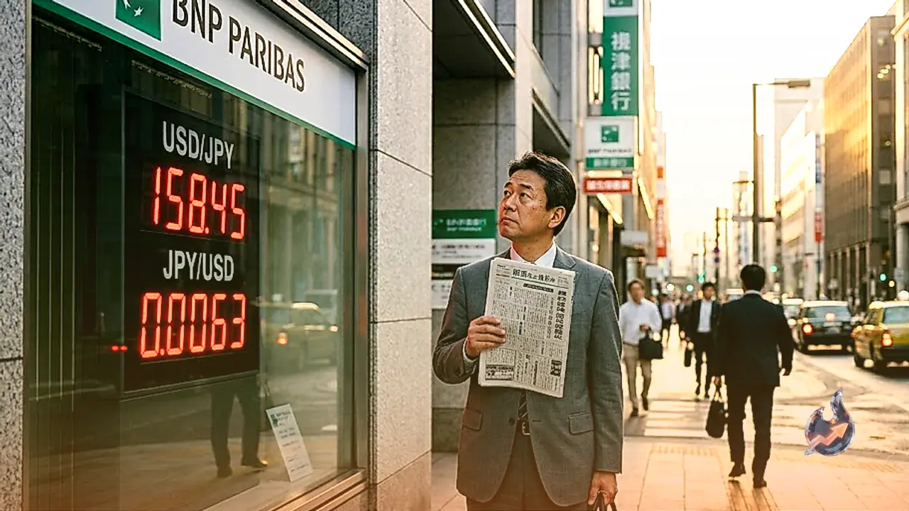 BNP Paribas Outlines Japan Growth Slowdown and Yen Weakness Against US Dollar