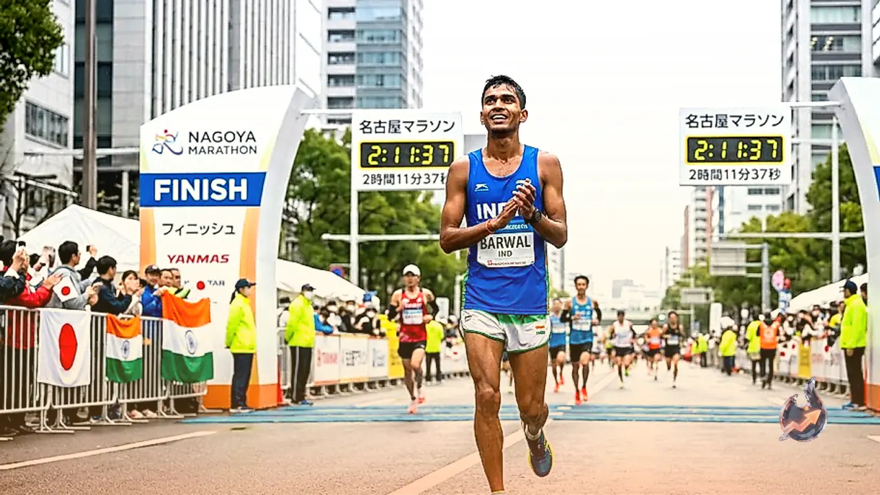 Sawan Barwal Creates History in Japan, Wins India's First Foreign Soil Marathon Silver Medal Amid Extreme Humidity