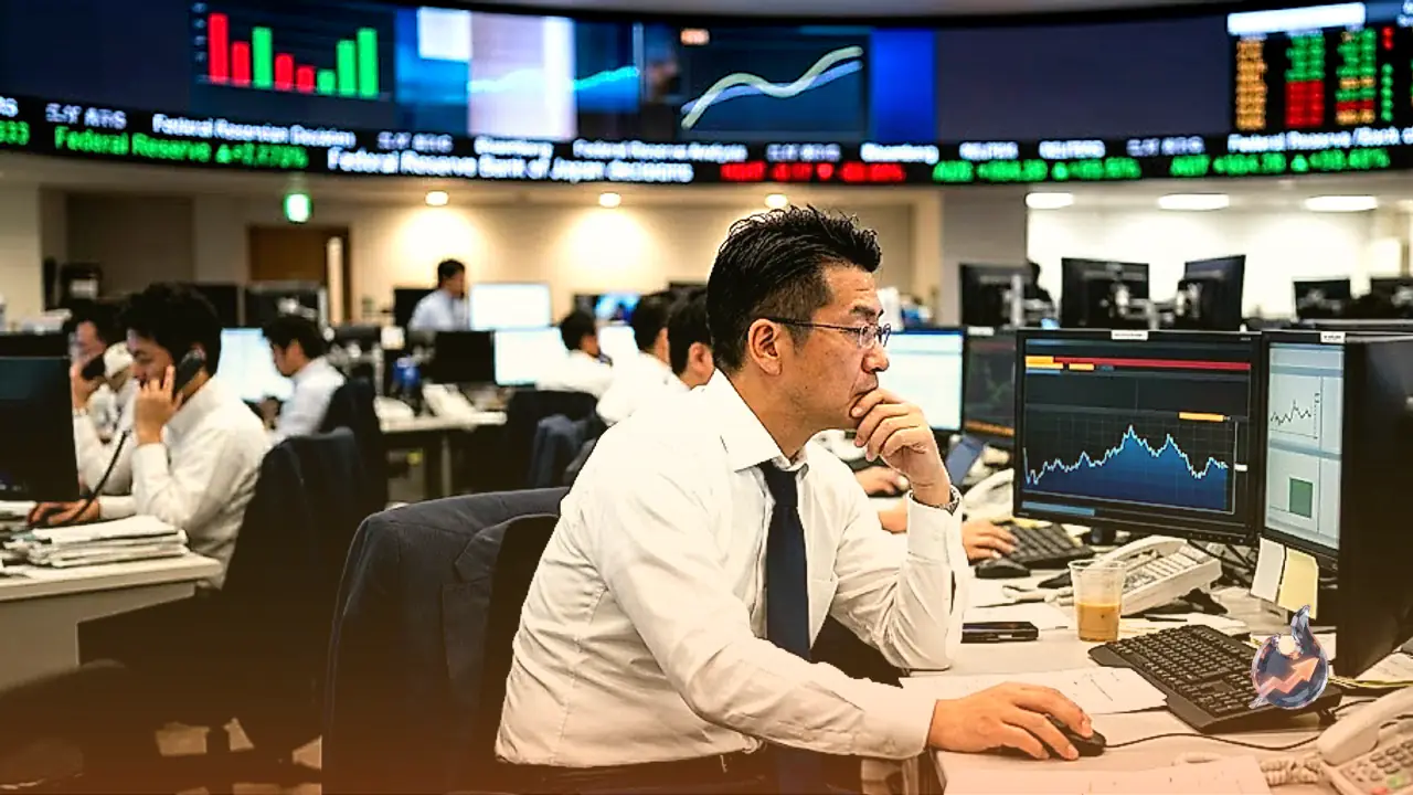 Japanese Yen Hovers Near 163.90 as Markets Brace for Fed and BoJ Policy Decisions