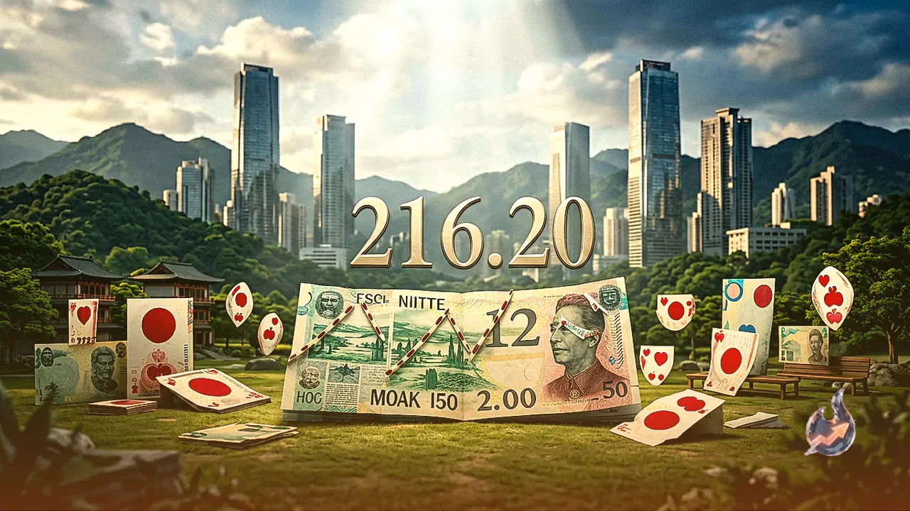 British Pound Surges Past 217.00 Against Japanese Yen as Interest Rate Gap Drives Rally