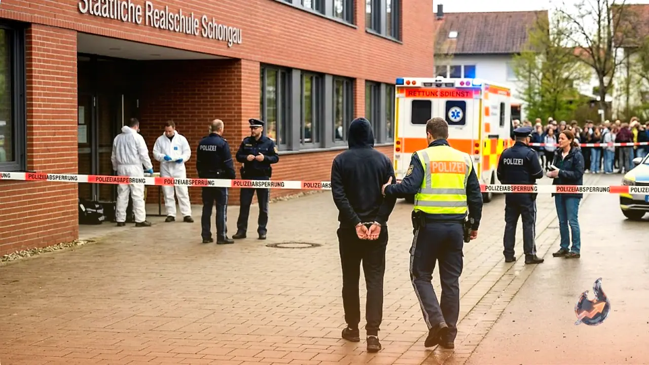 German school attack leaves two 13-year-olds seriously injured in Schongau