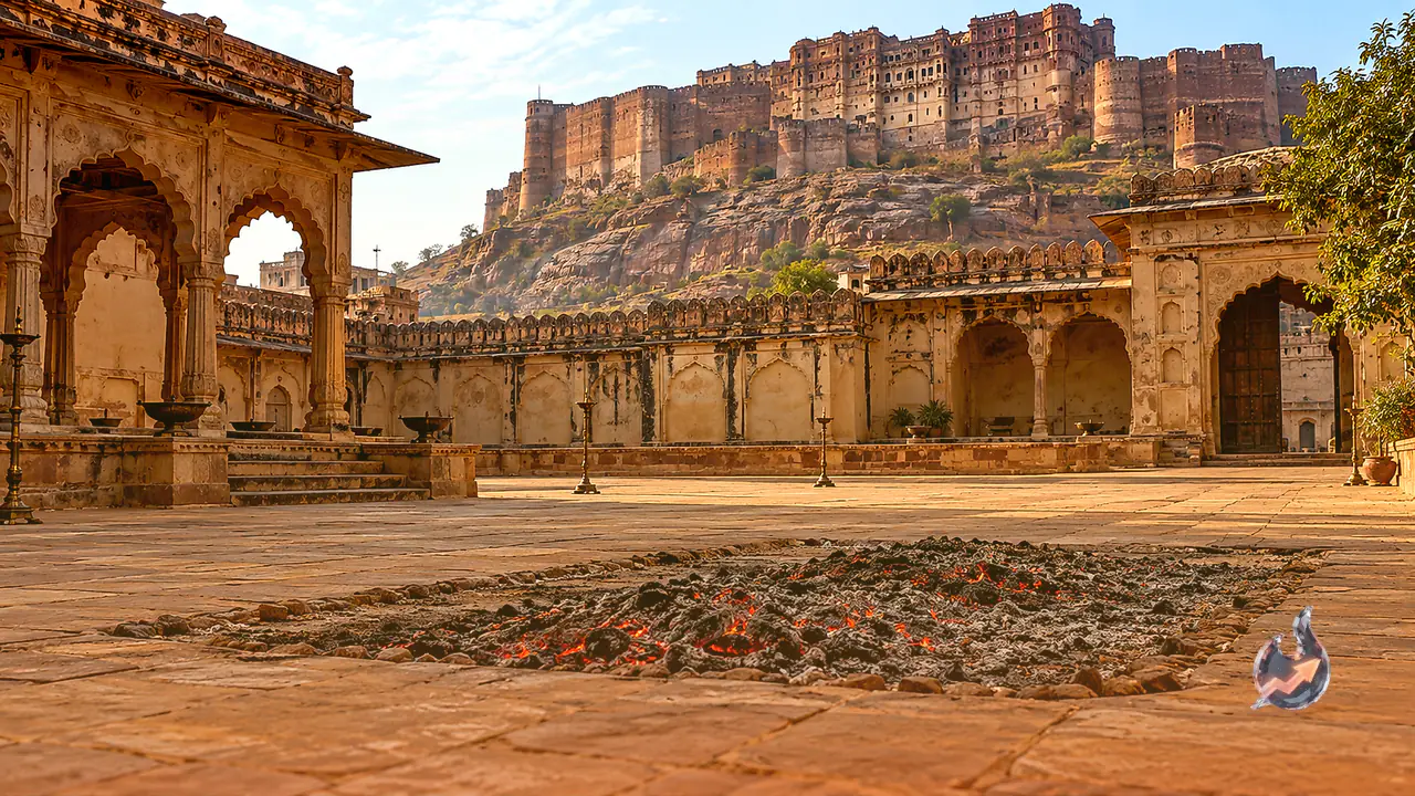 जोधपुर रिफ 2026 में जसनाथी सिद्धों का अग्नि नृत्य बना आकर्षण का केंद्र