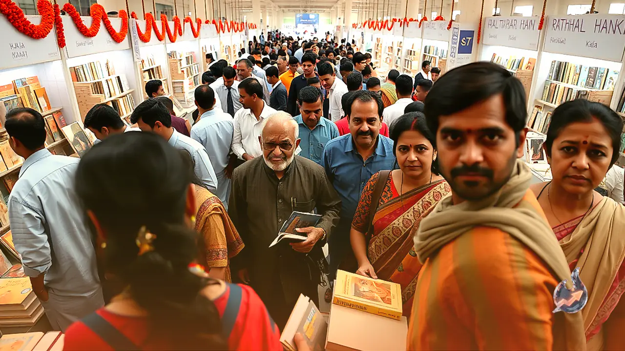 Jawaharlal Kala Kendra Hosts Massive Book Fair With Over 500,000 Titles And Up To 75 Percent Discounts
