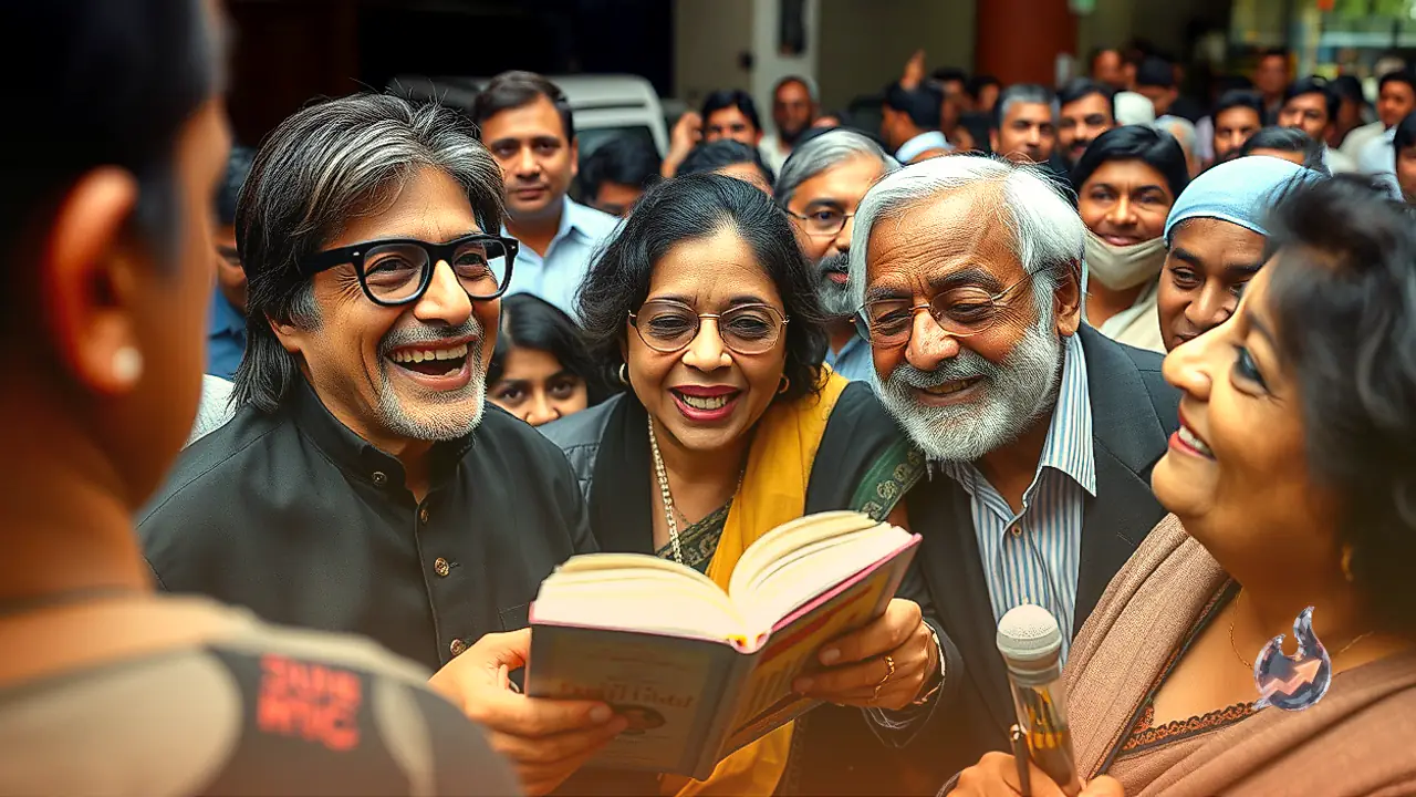 मुंबई में गुलजार की किताब के विमोचन पर खुलकर हंसीं जया बच्चन, अमिताभ संग खुशमिजाज अंदाज ने खींचा सबका ध्यान