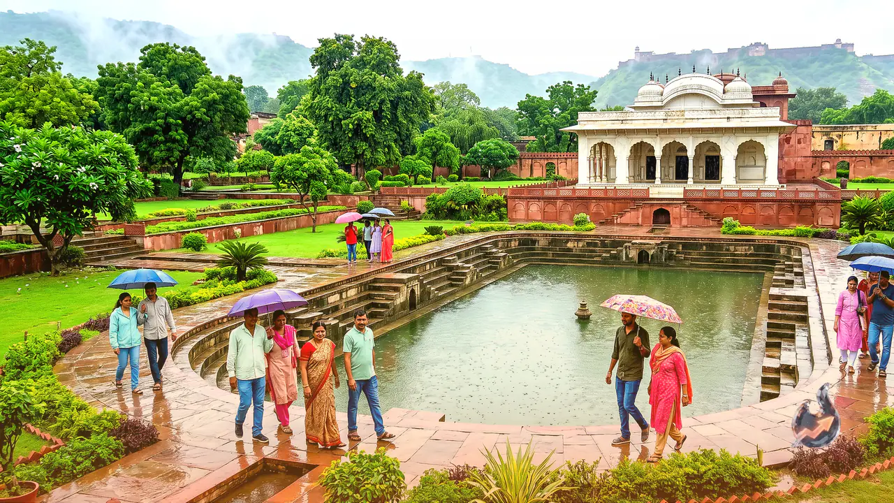 Kanak Vrindavan Garden in Jaipur: A 1714 Royal Retreat Where Khalnayak and Beta Were Filmed, and Where Monsoon Turns Magical