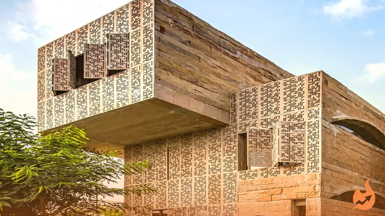 Jaipur's 'House of Solid Stone': How It Stays 5-7°C Cooler Inside Without a Single AC