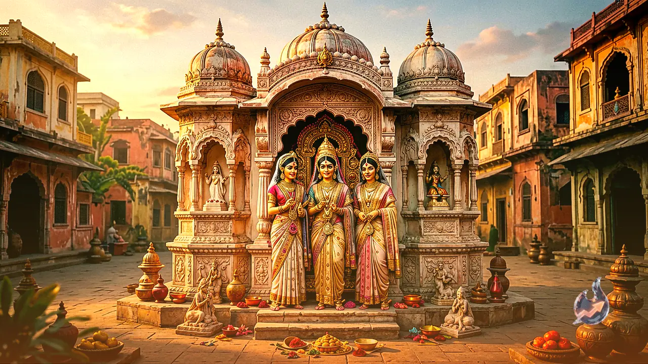 Inside Jaipur's 290-Year-Old Ladli Ji Temple Where Lord Krishna Is Worshipped Alongside Radha Rani and Her Eight Companions