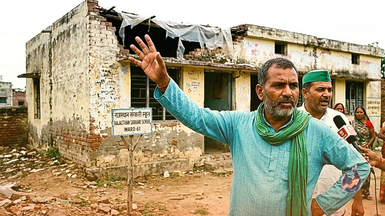 जयपुर निकाय चुनाव: तबेलेनुमा स्कूल विवाद वाले रामपुरा-कंवरपुरा वार्ड में हारी बीजेपी, कांग्रेस के सुरेश मीणा जीते