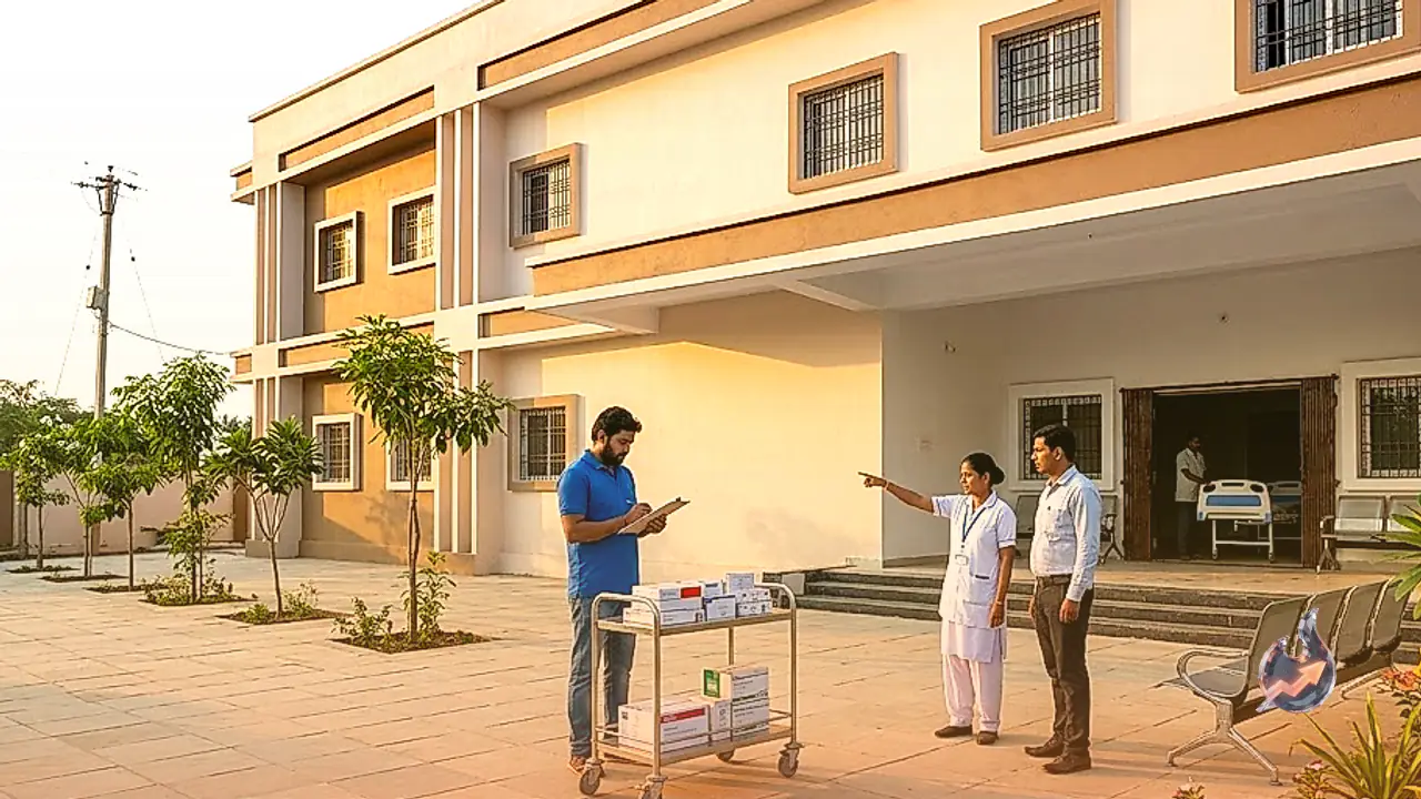 Modern 30-Bed Government Hospital Ready in Jehanabad's Ghosi, Set to Open Soon for Public