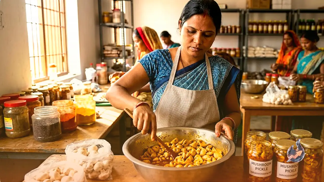 Move over mango and lemon, this Bihar entrepreneur is turning button mushrooms into a tangy pickle