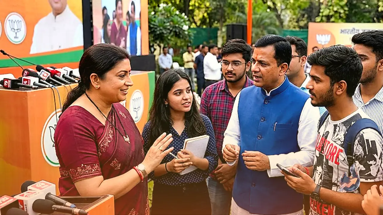 BJP forms special team for Gen Z outreach featuring Nitin Nabin and Smriti Irani