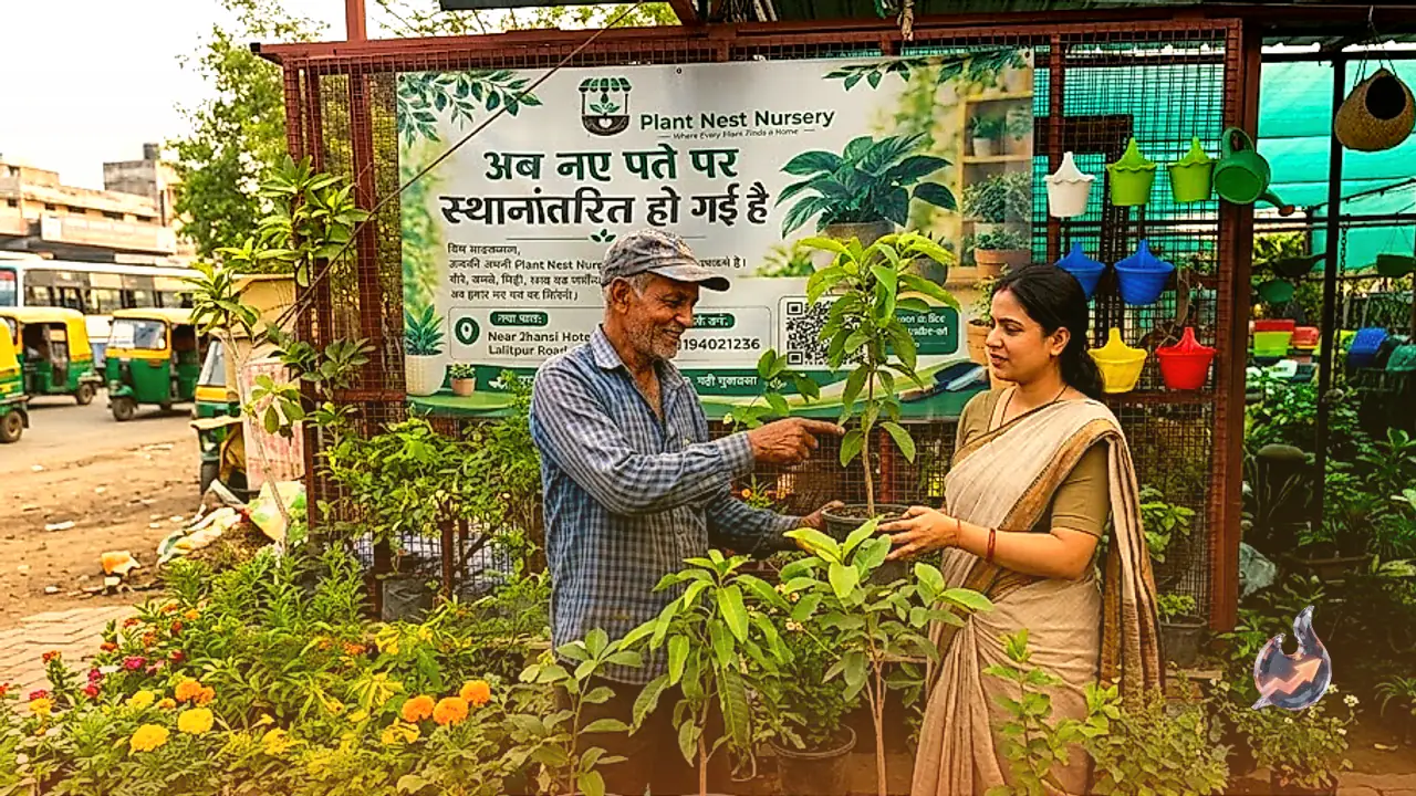 Jhansi's Bus Stand Nursery Emerges As The Ultimate Green Haven For City Residents