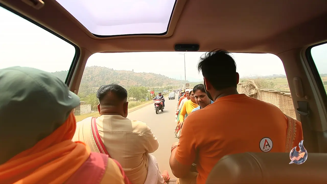 Jharkhand Chief Minister Hemant Soren Arrives In Single Vehicle To Visit Ailing Mother Roopi Soren At Hospital