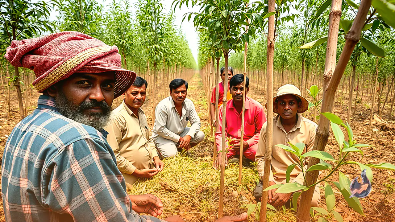 Jharkhand Farmer Bets on 50 Sandalwood Saplings Eyeing 50 Lakh Rupee Returns Over Two Decades