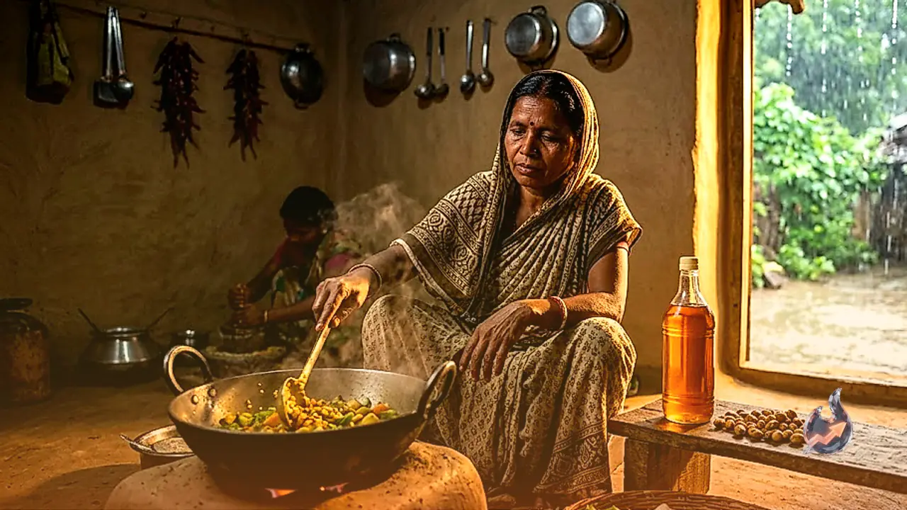 Jharkhand's Monsoon Secret: Why the Rare 'Kodi Oil' Is the Ultimate Healthy Cooking Choice
