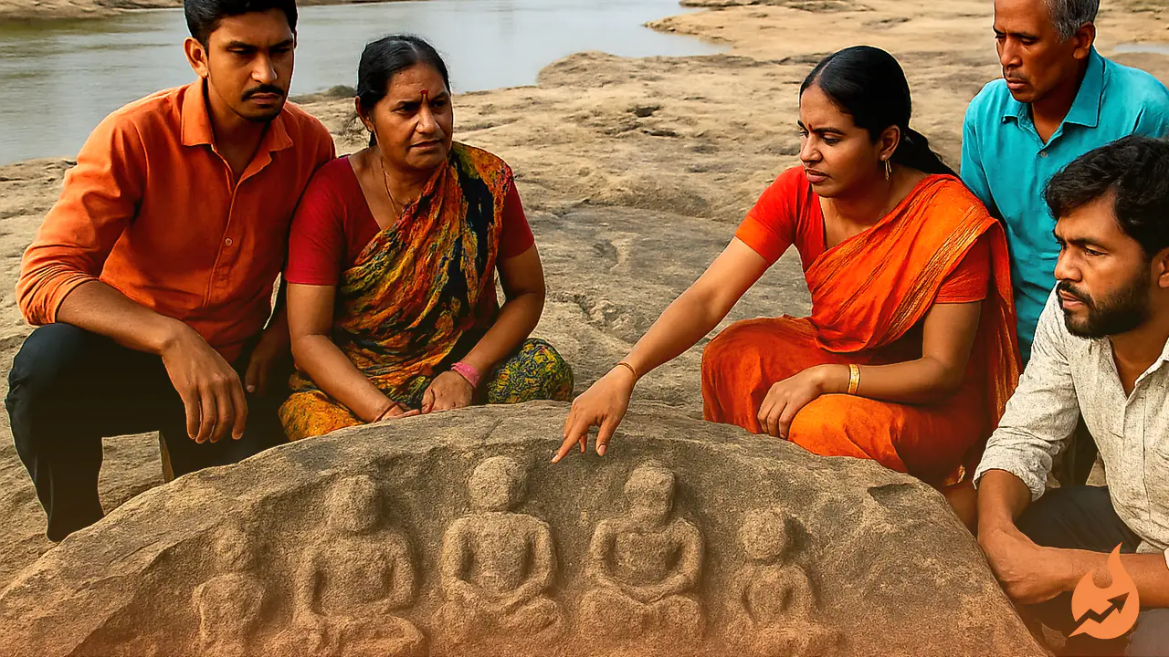 झारखंड का बारनी घाट: जहां देवताओं के विश्राम की कथा और चट्टानों पर उभरे रहस्यमयी निशान