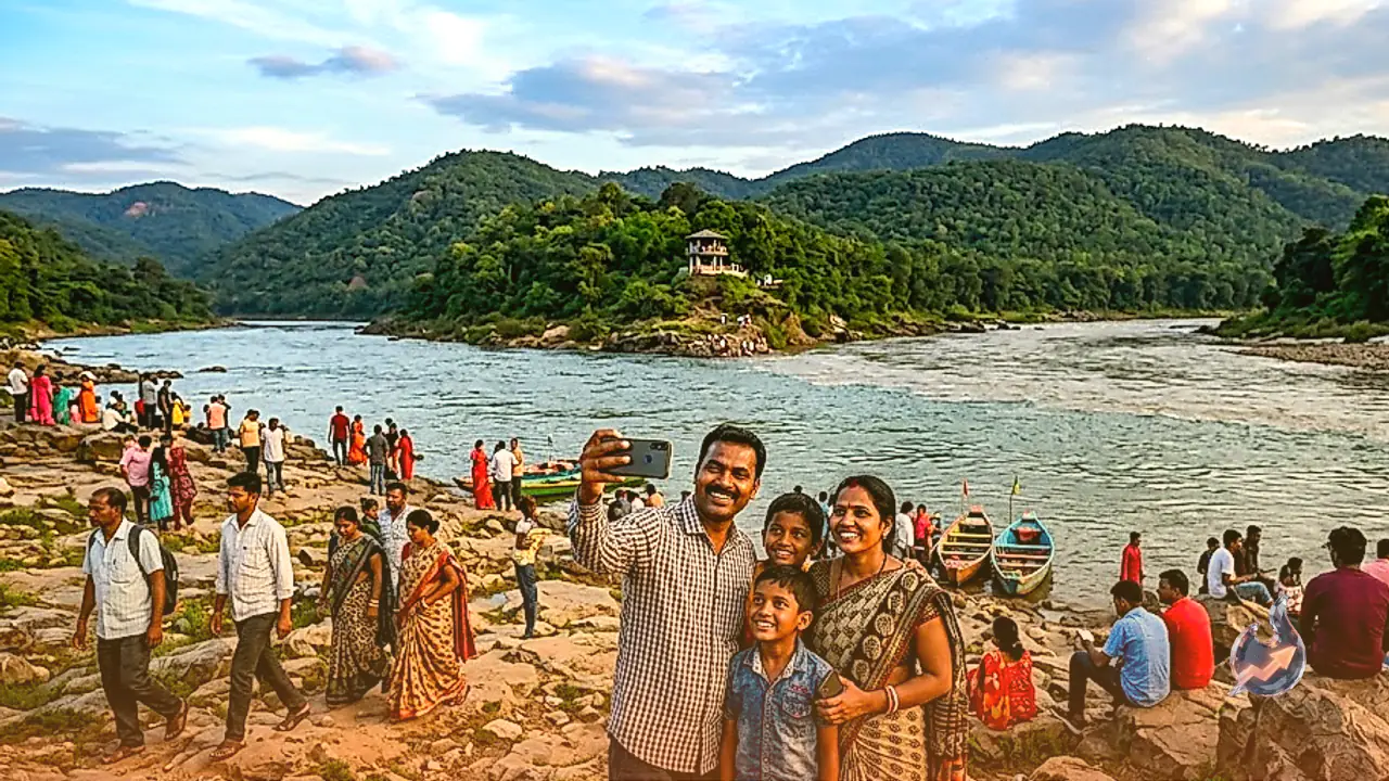 Jharkhand's Kichki Sangam Emerges as Top Tourist Destination, Giving Tough Competition to Kashmir and Manali