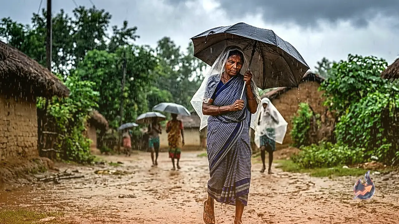 Jharkhand Weather Alert: Heavy Rain Warning Issued for 6 Districts on August 23 Amid Lightning Risks