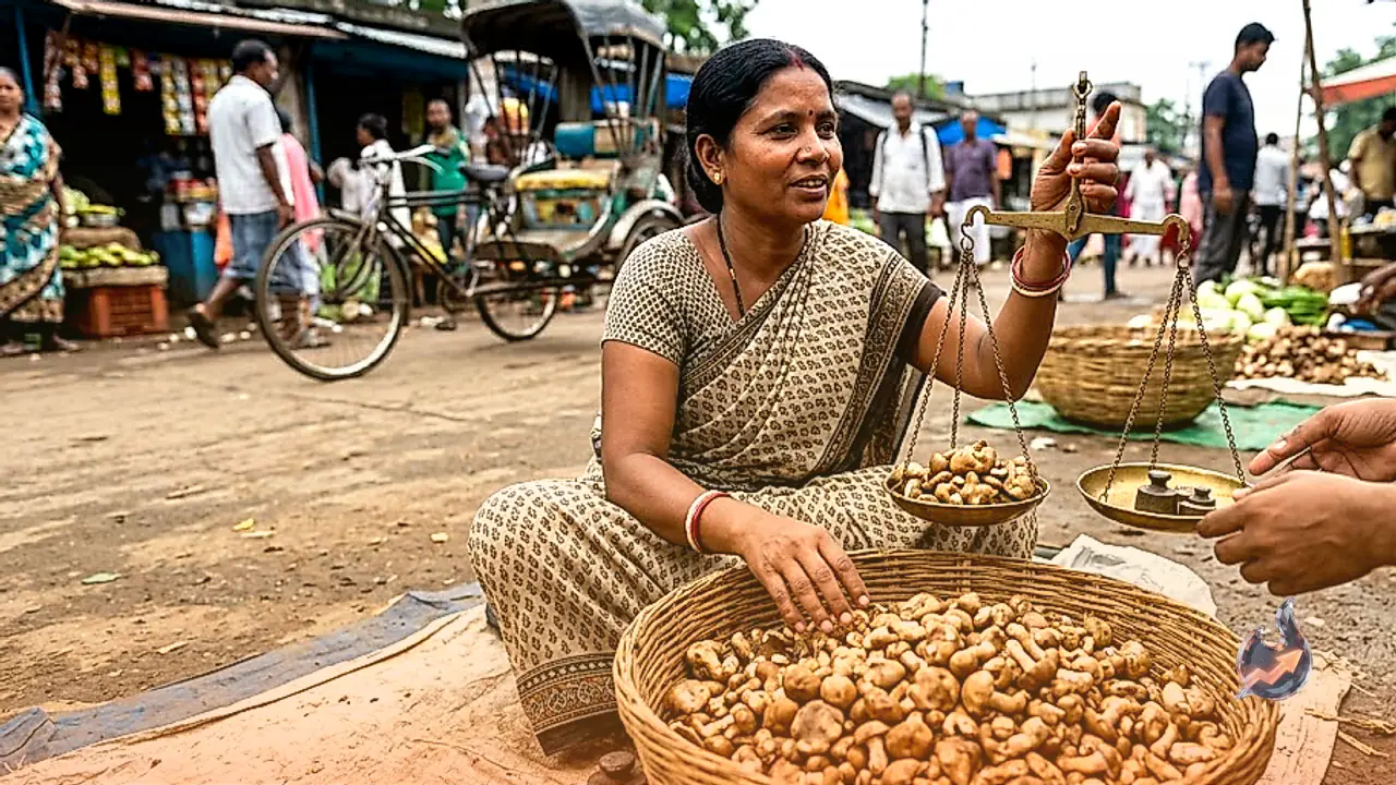 Rare Technos Wild Mushroom Hits Jharkhand Markets at Rs 1200 Per Kg Offering Liver-Like Taste For Just 15 Days