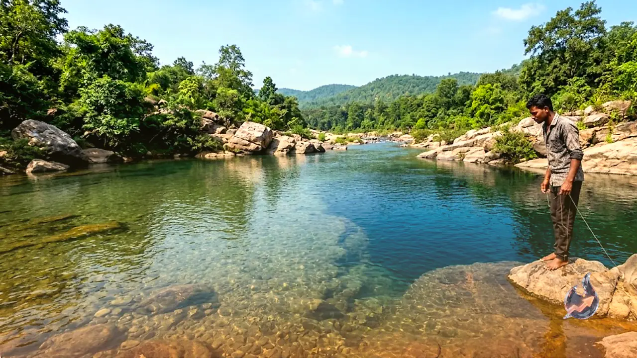 Jharkhand's hidden Nagin Nala looks calm but its crystal clear water hides a deadly drop