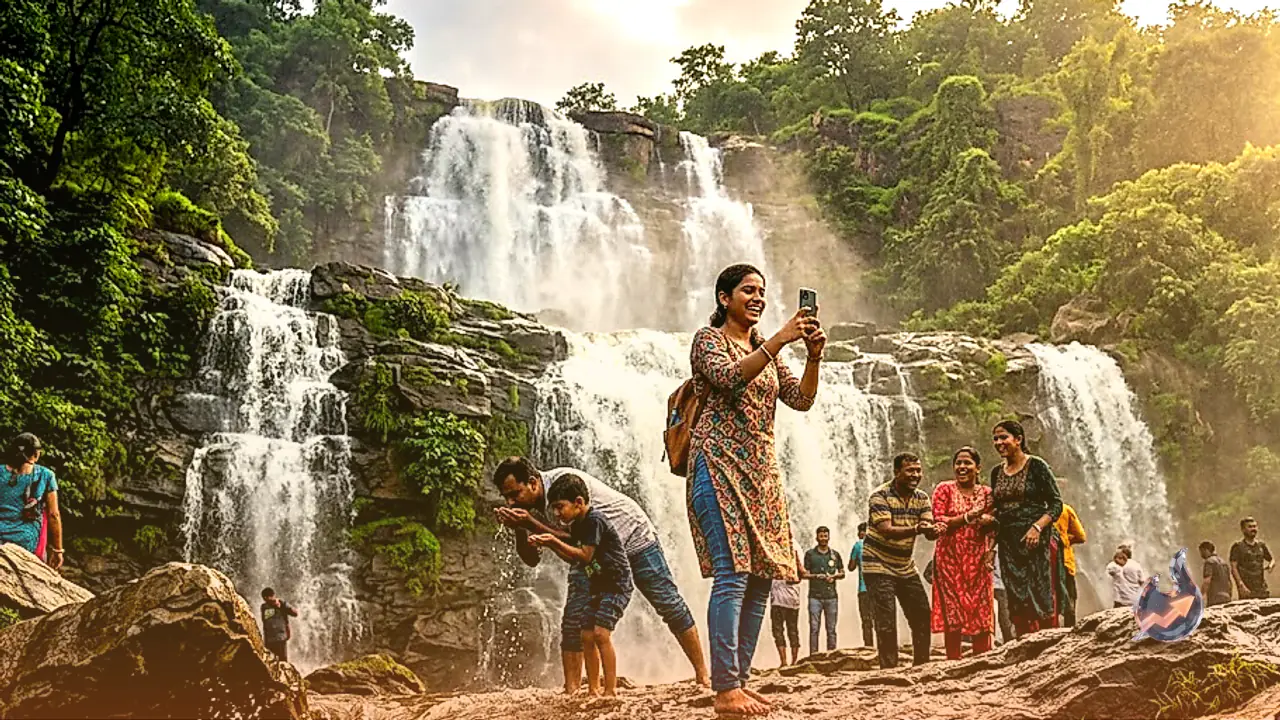 झारखंड के कोडरमा में बारिश का जादू: वृंदाहा और पेट्रो झरनों की खूबसूरती देखने उमड़ रहे सैलानी