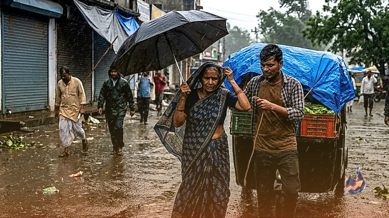 Ranchi to Gumla Under IMD Alert: Heavy Rain, Thunder and 60 km/h Winds Set to Batter 10 Jharkhand Districts Today