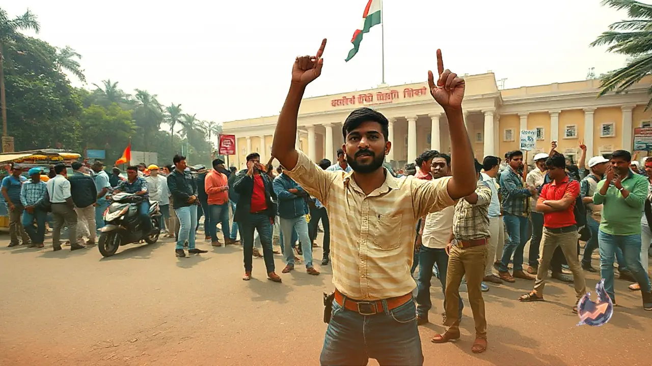 झारखंड में छात्रों पर लाठीचार्ज के खिलाफ राजधानी में उबाल, एबीवीपी कार्यकर्ताओं ने बैरिकेड्स तोड़े