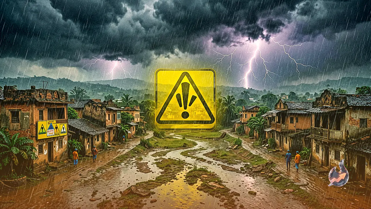 Three Weather Systems Active Over Jharkhand Trigger Heavy Rain Warning Across Chatra Hazaribagh and Nearby Districts