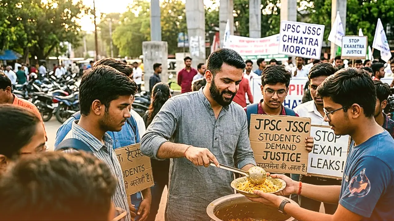 झारखंड में जेपीएससी और जेएसएससी अभ्यर्थियों के प्रदर्शन में पहुंचे 'बिरयानी वाले जुनैद', छात्रों के समर्थन में कही बड़ी बात