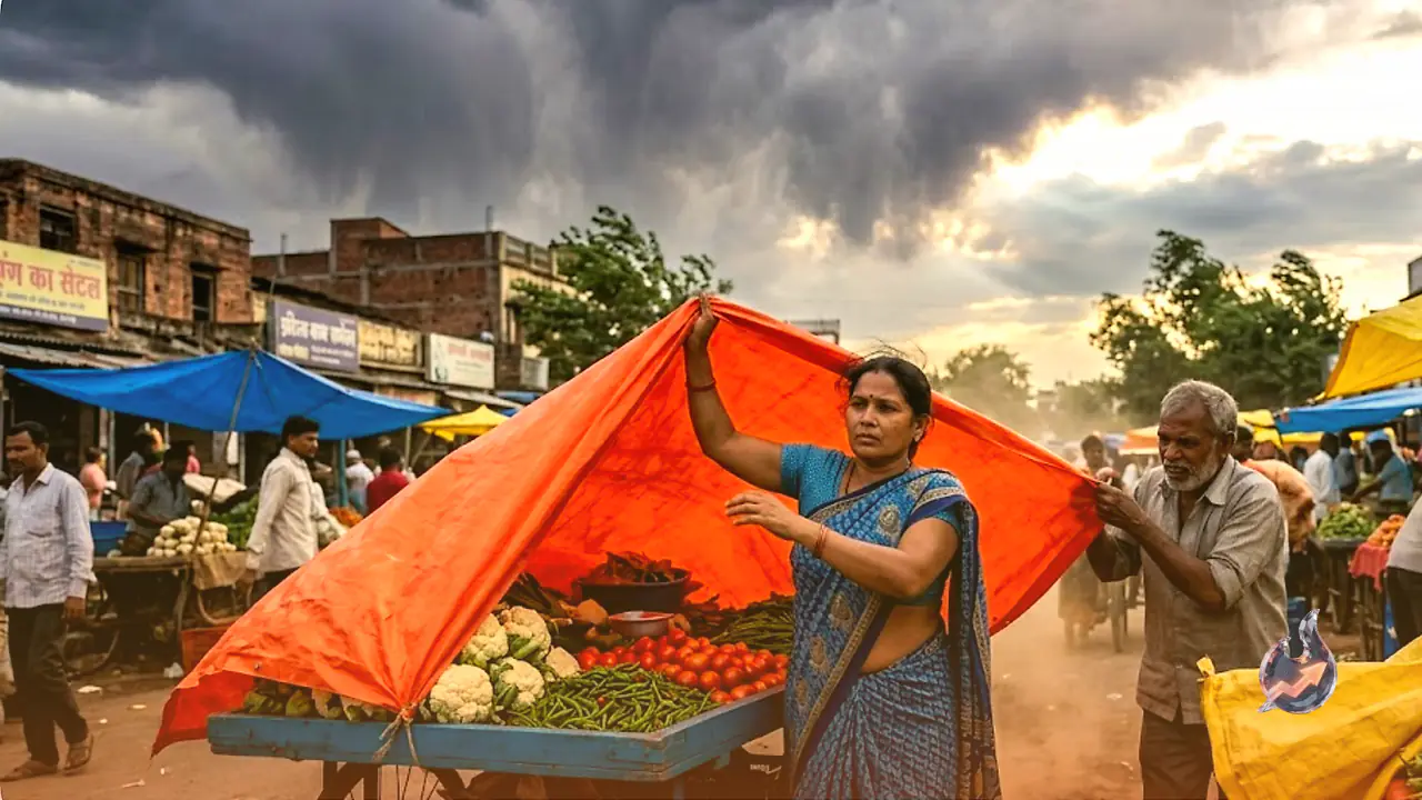 Jharkhand Weather Alert: Rain and Lightning Expected in 15 Districts Today